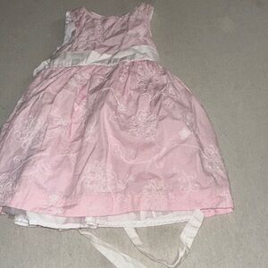 Kids Size 3T Camilla Pink and White Casual Dress